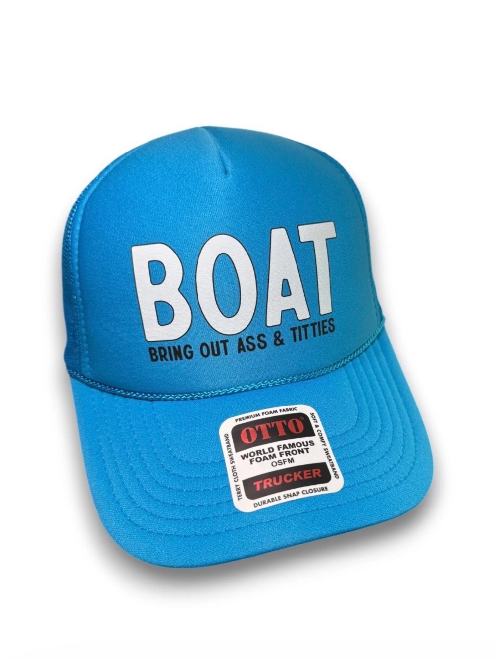 OTTO- Luckless Clothing Blue Trucker Hat - UNISEX (NEW)